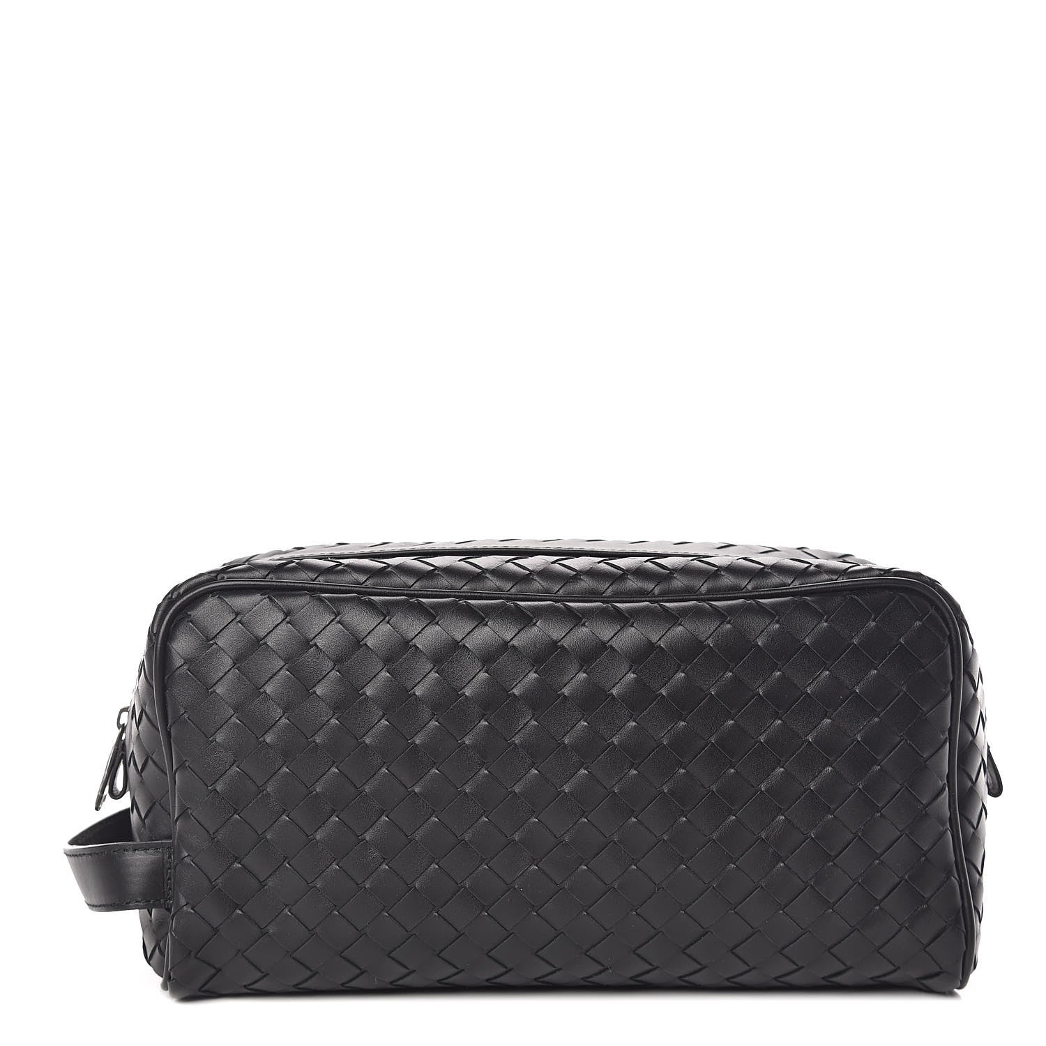Bottega Veneta Nappa Intrecciato Beauty Bag Black 1 of 10