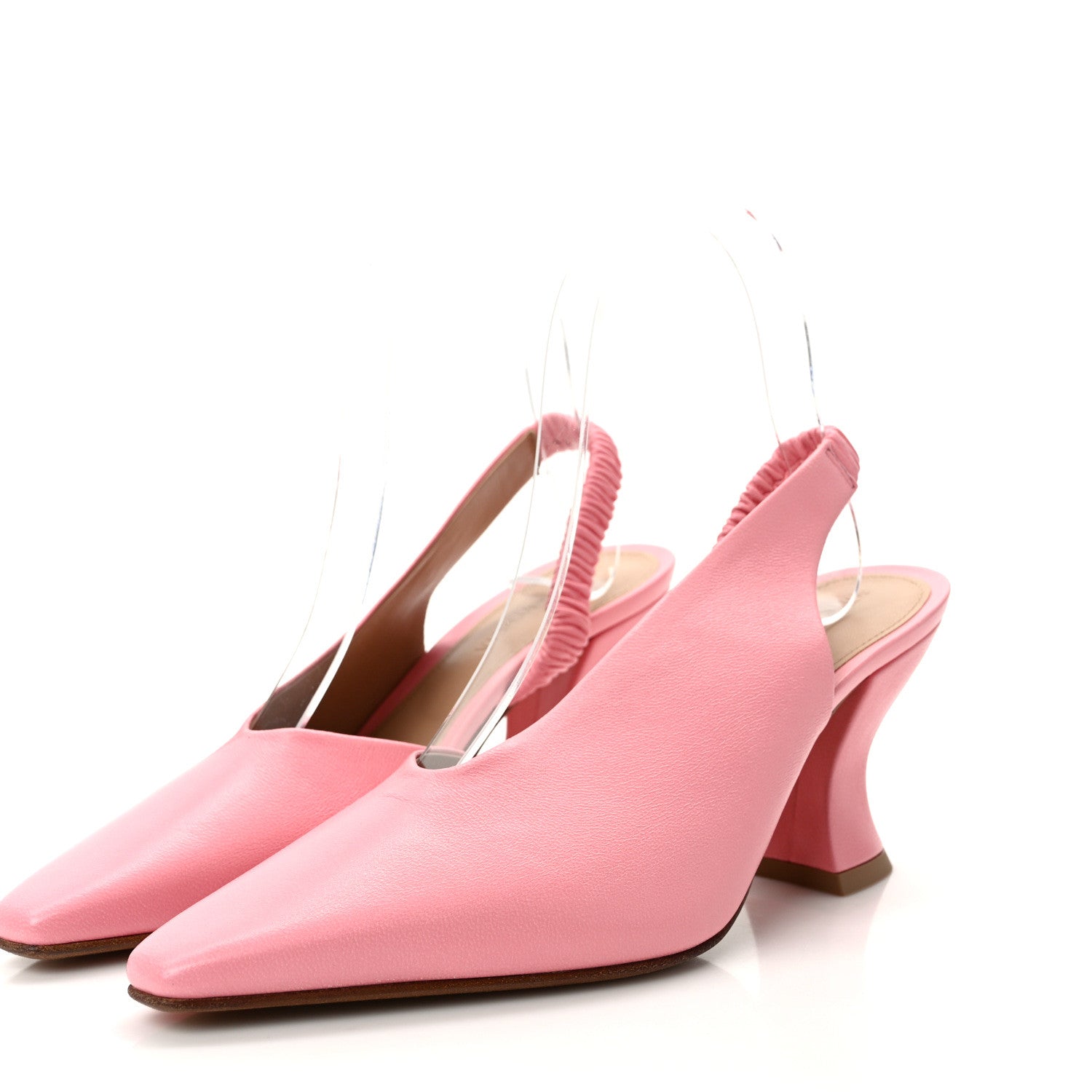 Bottega Veneta Nappa Almond Slingback Pumps 36 Blossom 3 of 7