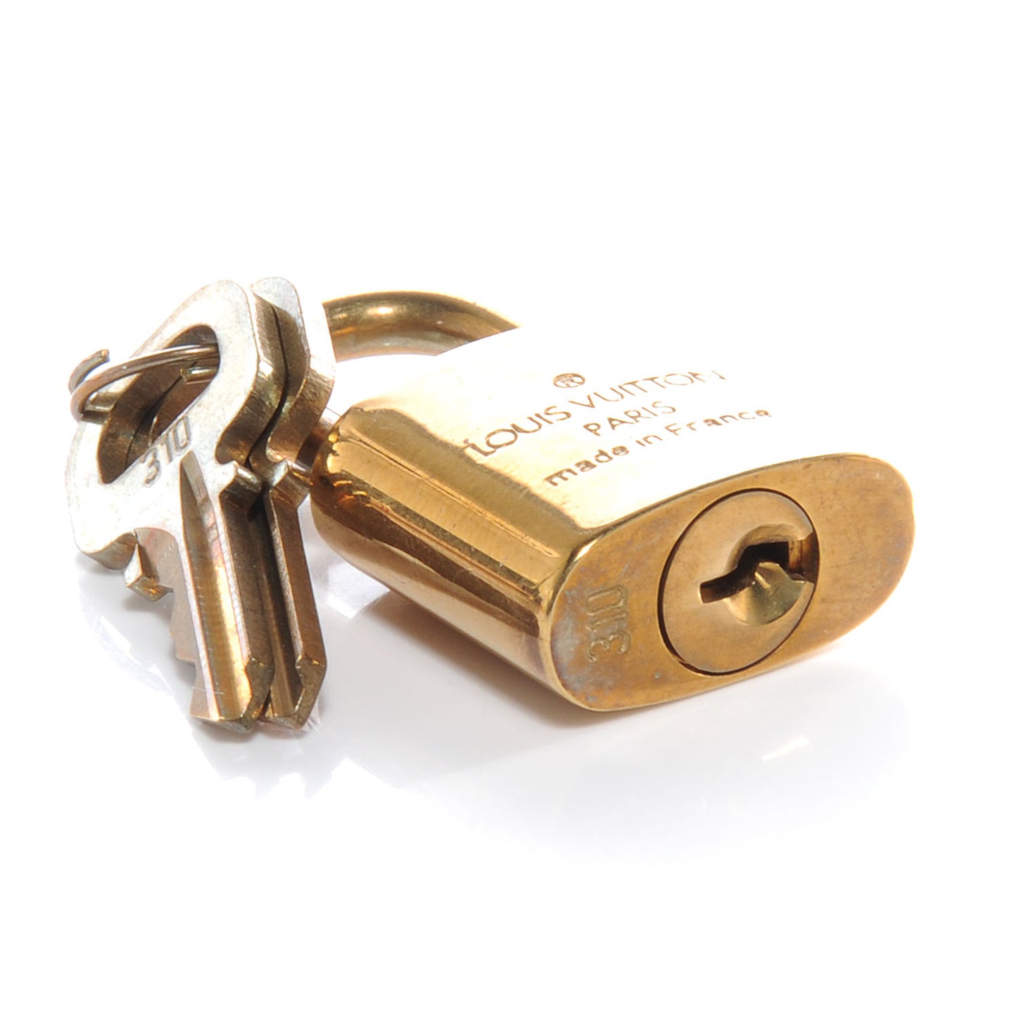 Brass Lock and Key Set #310