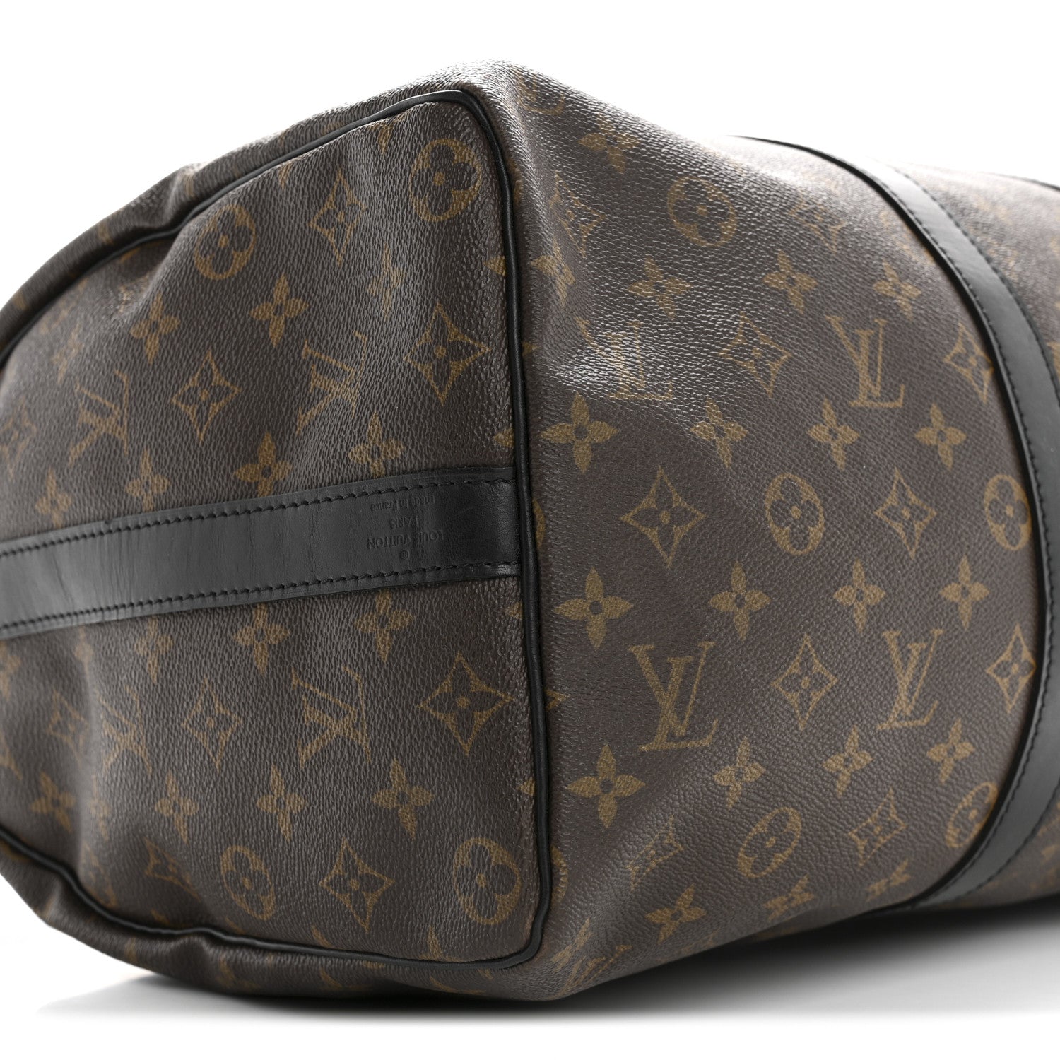 Louis Vuitton Monogram Macassar Keepall Bandouliere 45 8 of 14