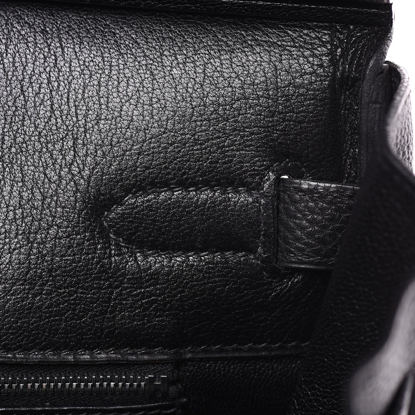 Togo Birkin 30 Black
