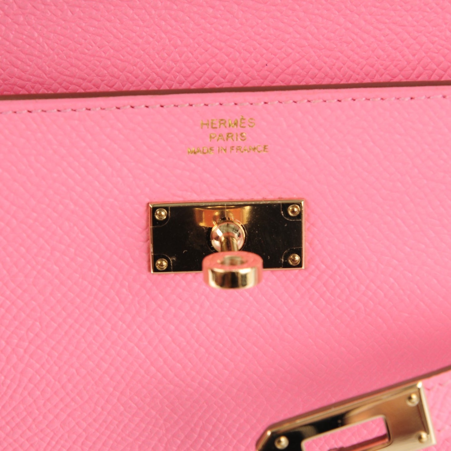 Epsom Kelly Longue Wallet Rose Confetti