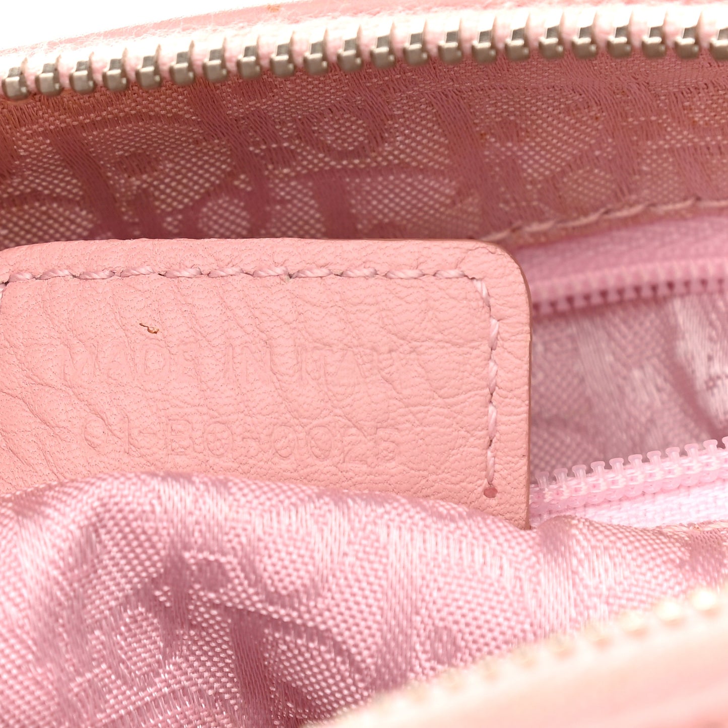Calfskin Cannage Handbag Pink