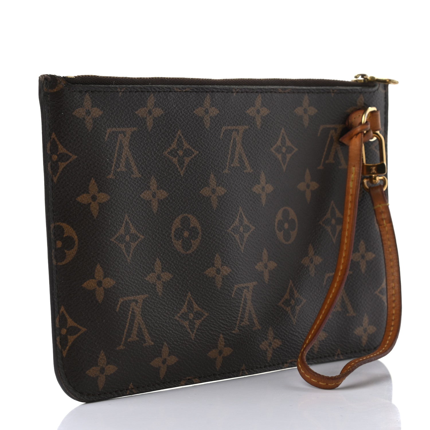 Louis Vuitton Monogram Neverfull MM GM Pochette 3 of 8