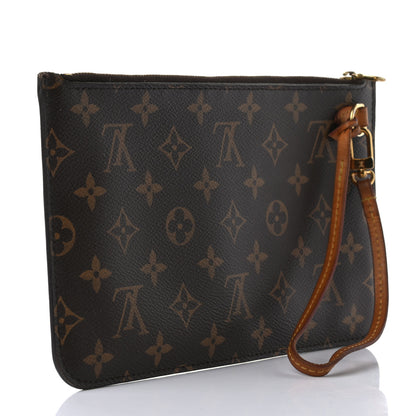 Louis Vuitton Monogram Neverfull MM GM Pochette 3 of 8