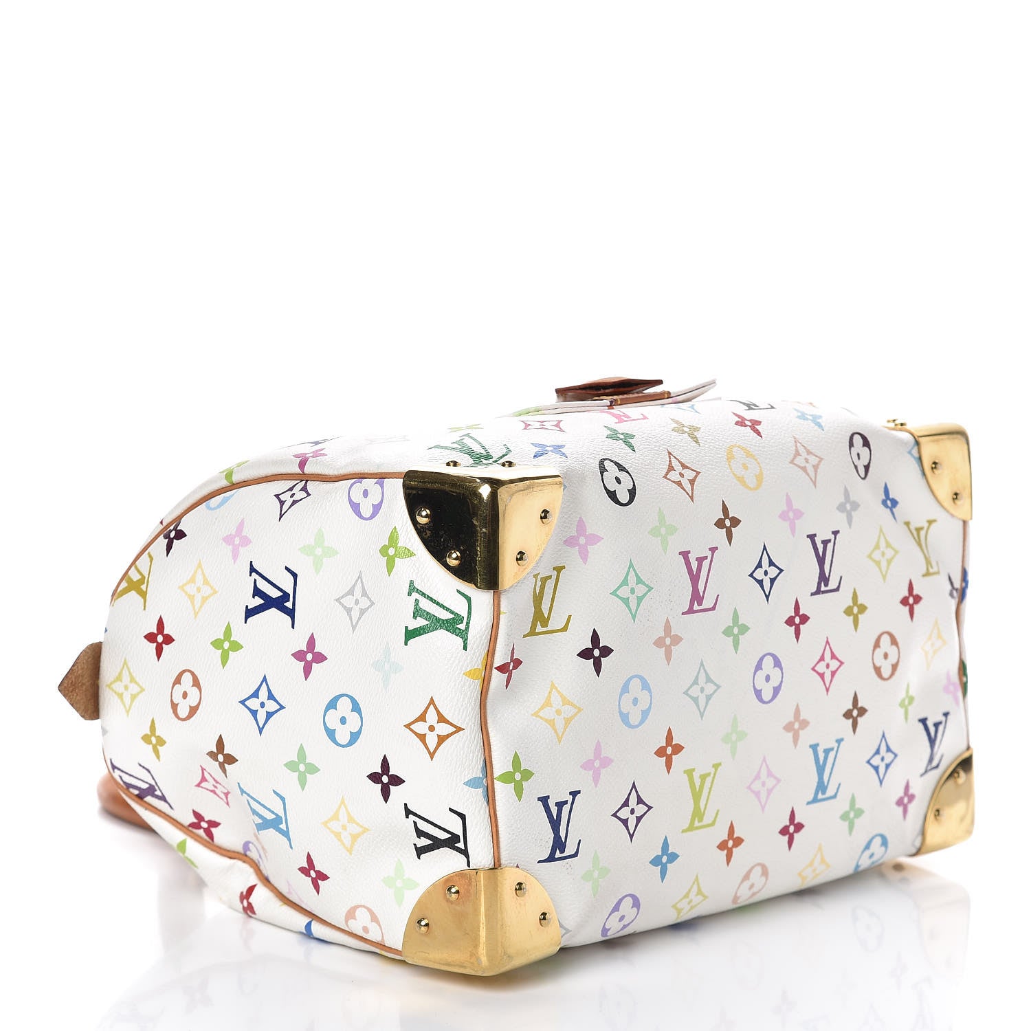 Louis Vuitton Monogram Multicolor Speedy 30 White 4 of 9