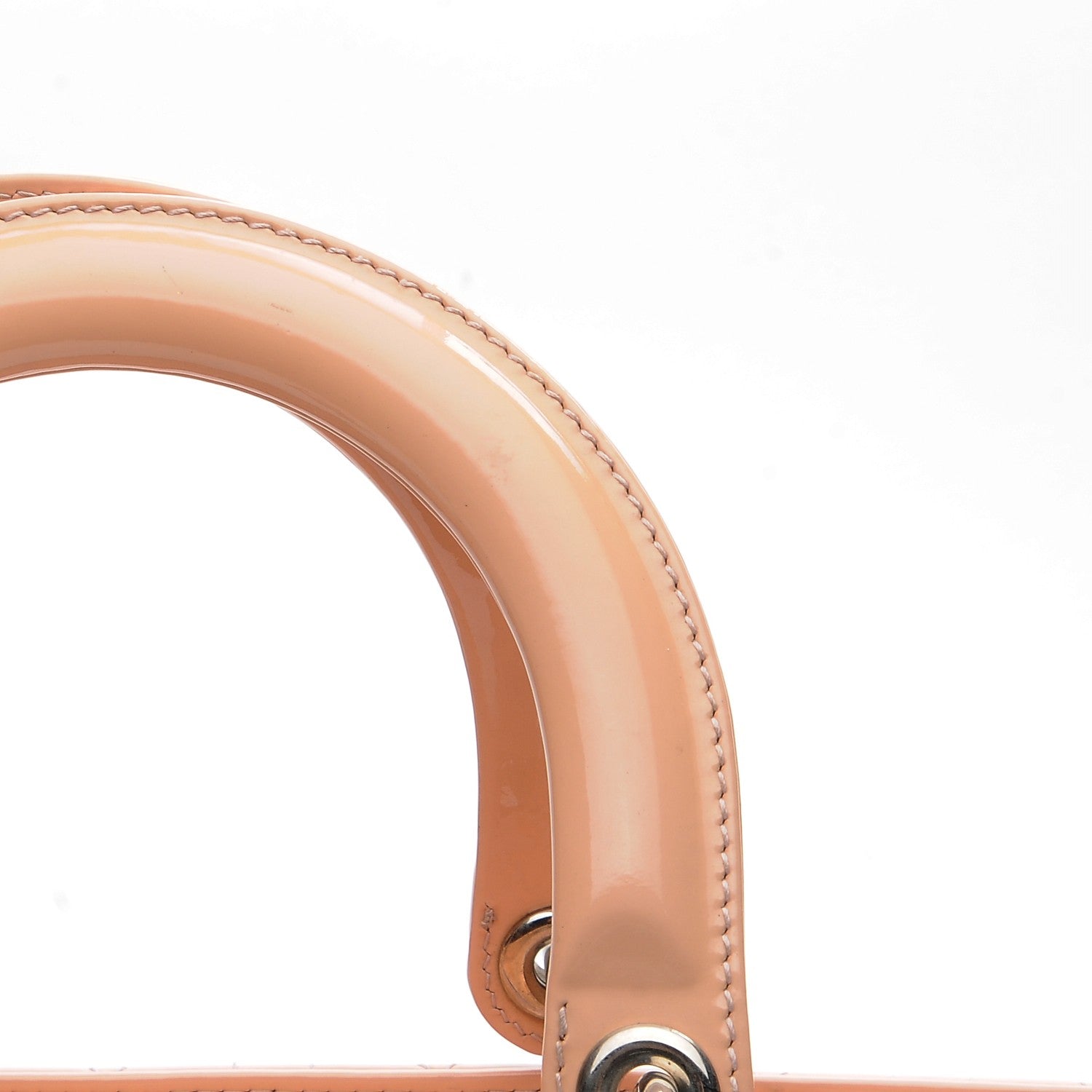 Christian Dior Patent Cannage Large Lady Dior Light Pink 9 of 9