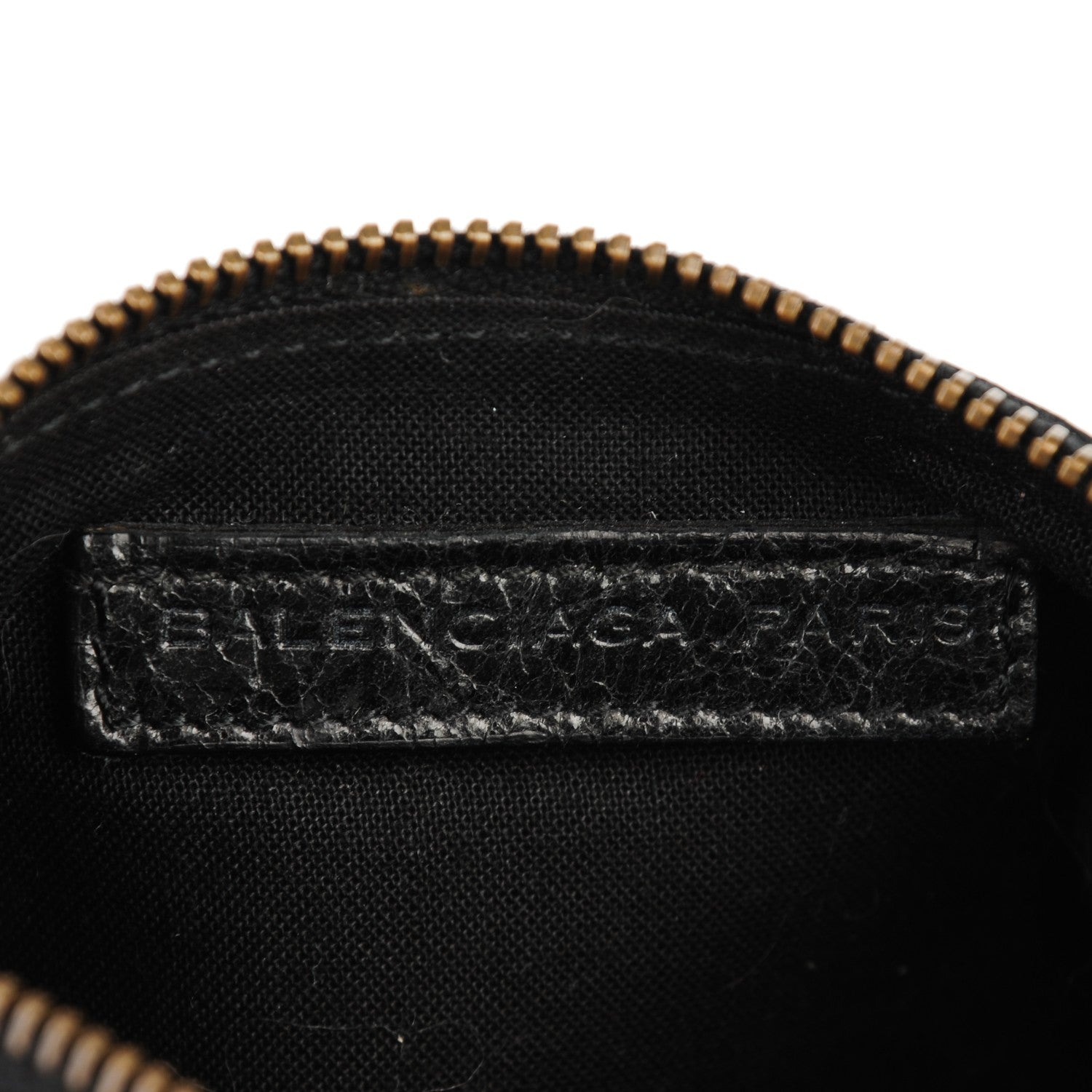 Balenciaga Chevre Porte-Monnaie Coin Purse Black 6 of 7
