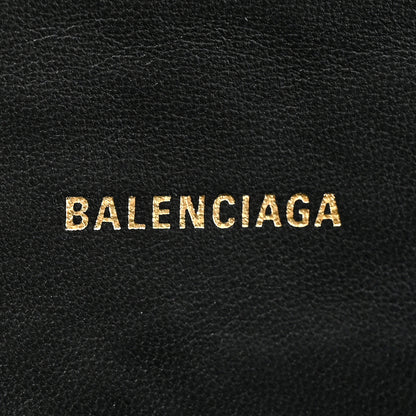 Balenciaga Shiny Box Calfskin Hourglass Top Handle Bag XS Black 6 of 13