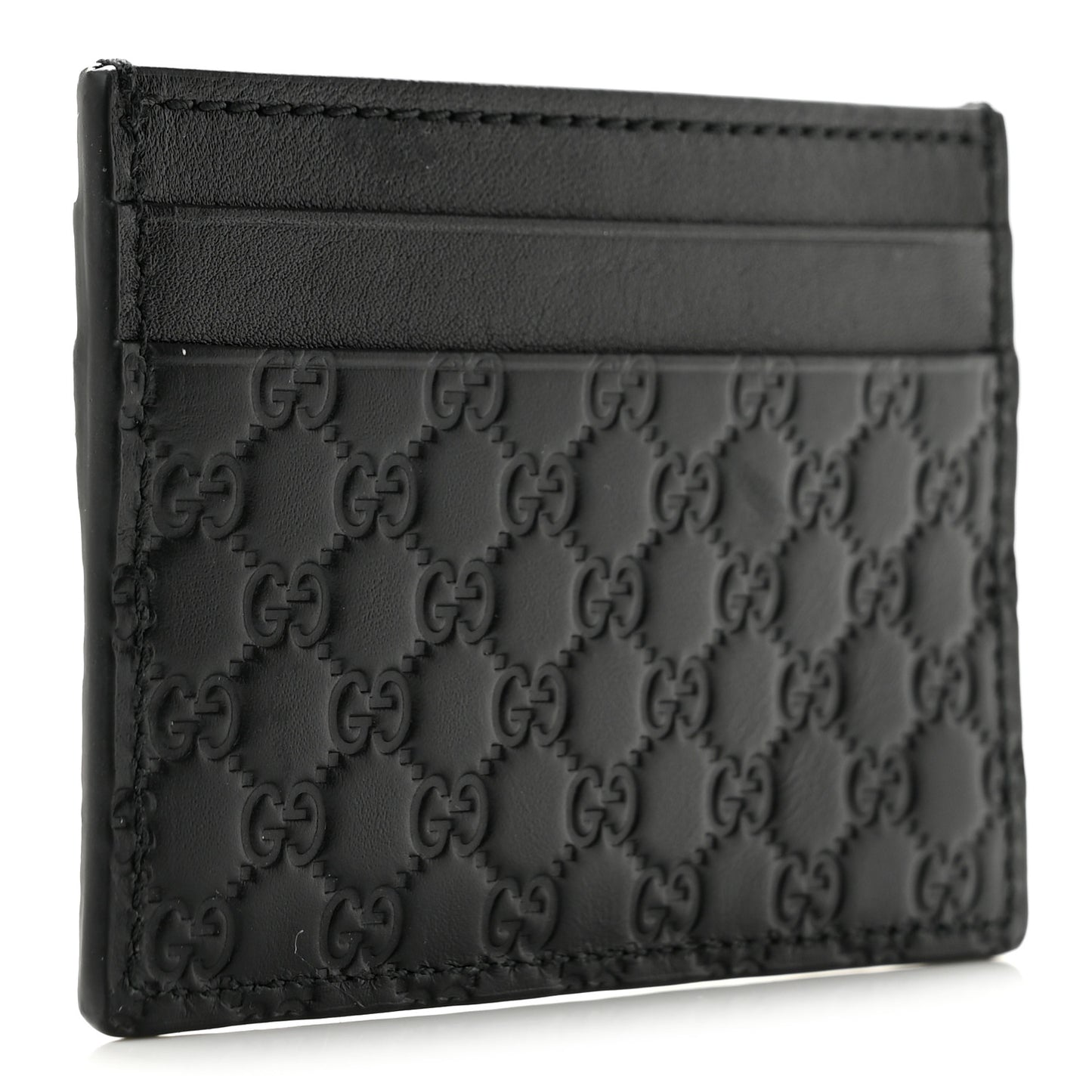 Microguccissima Card Holder Black