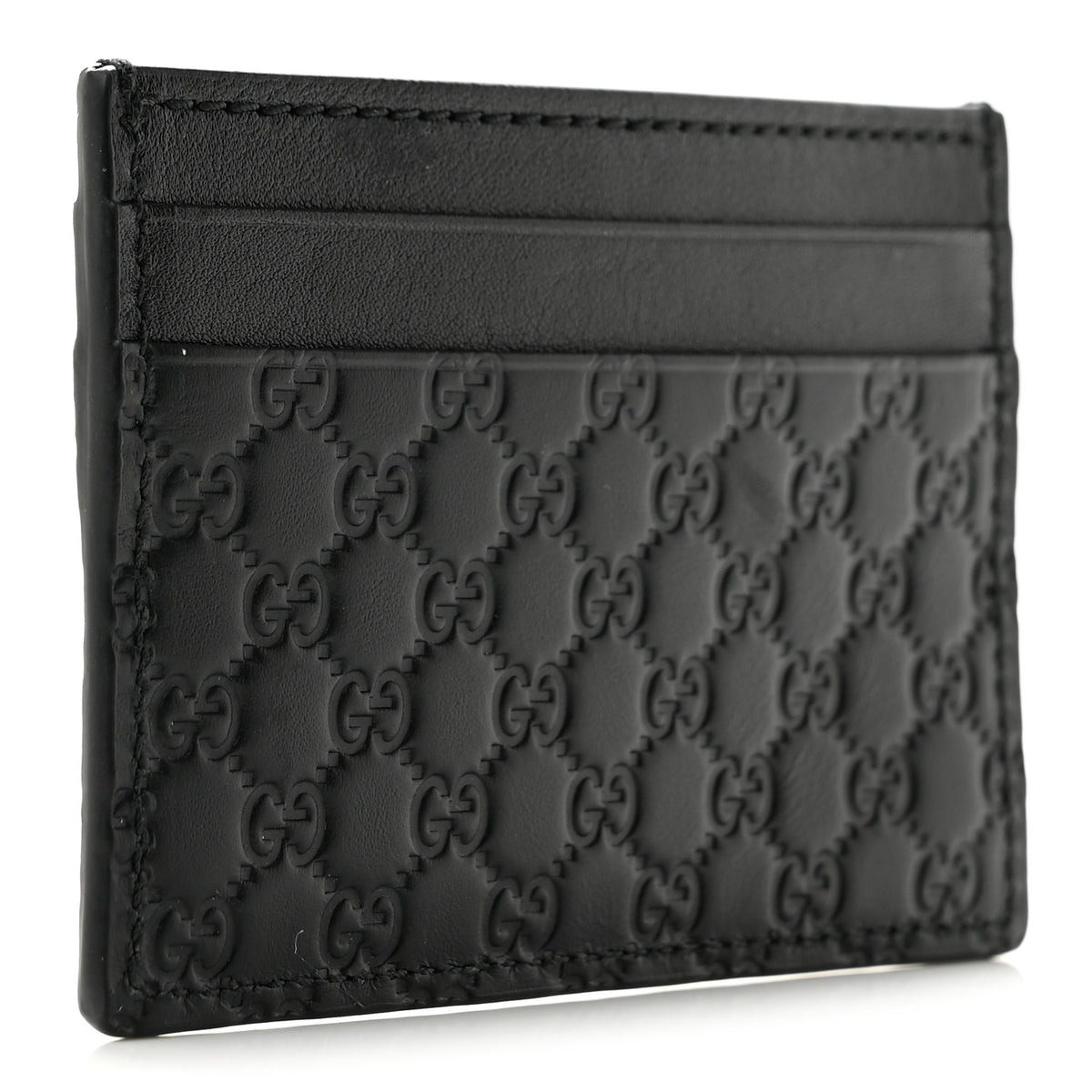 Microguccissima Card Holder Black