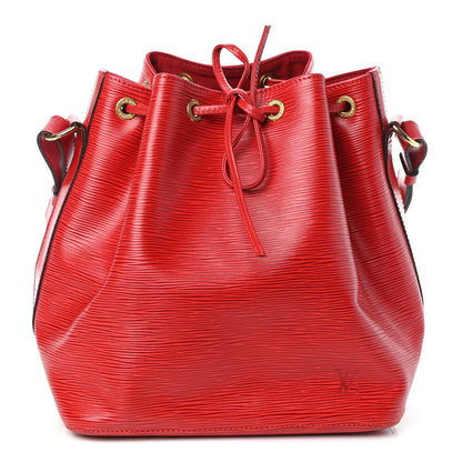 Louis Vuitton Epi Petit Noe Castillan Red 1 of 9