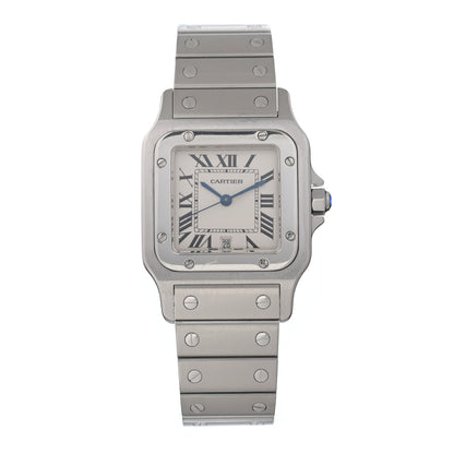 Cartier Stainless Steel 29mm Santos De Cartier Galbee Quartz Watch 1 of 4