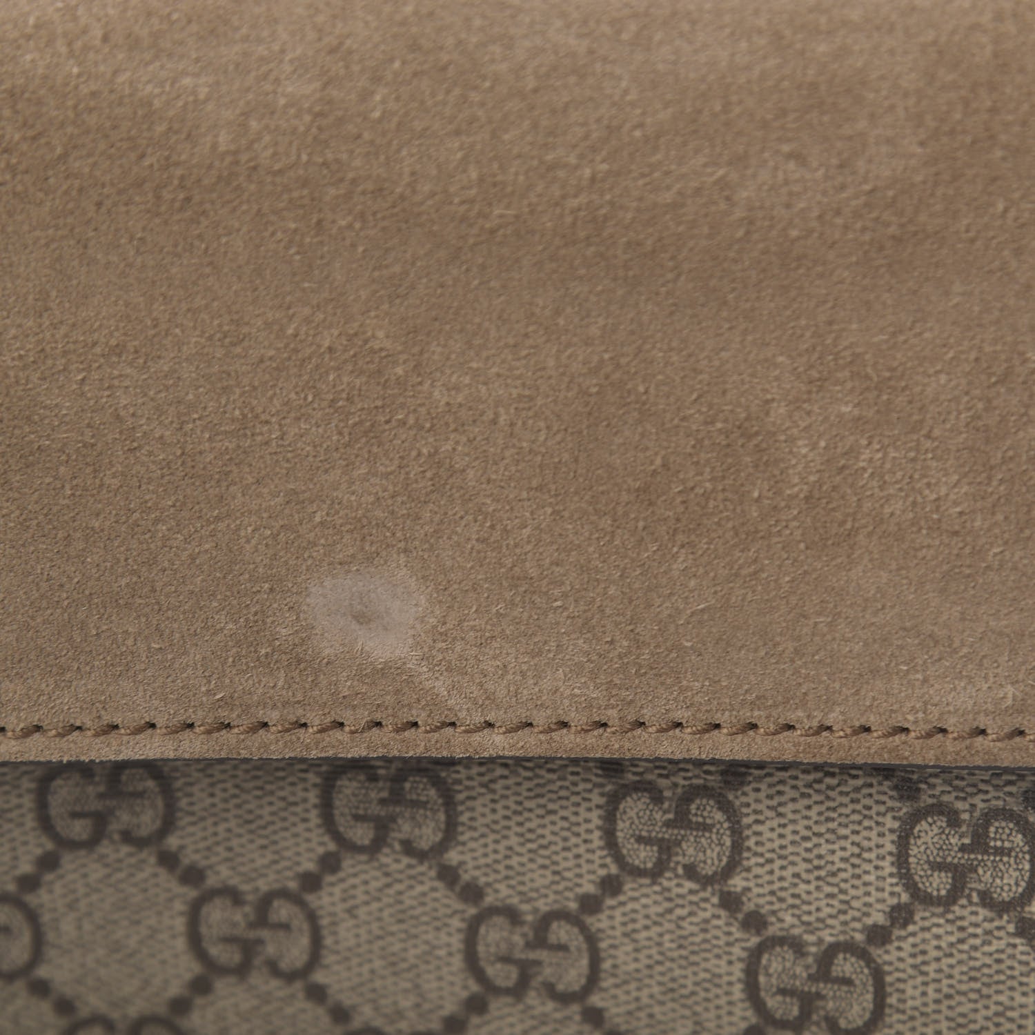 Gucci GG Supreme Monogram Small Dionysus Shoulder Bag Taupe 11 of 11