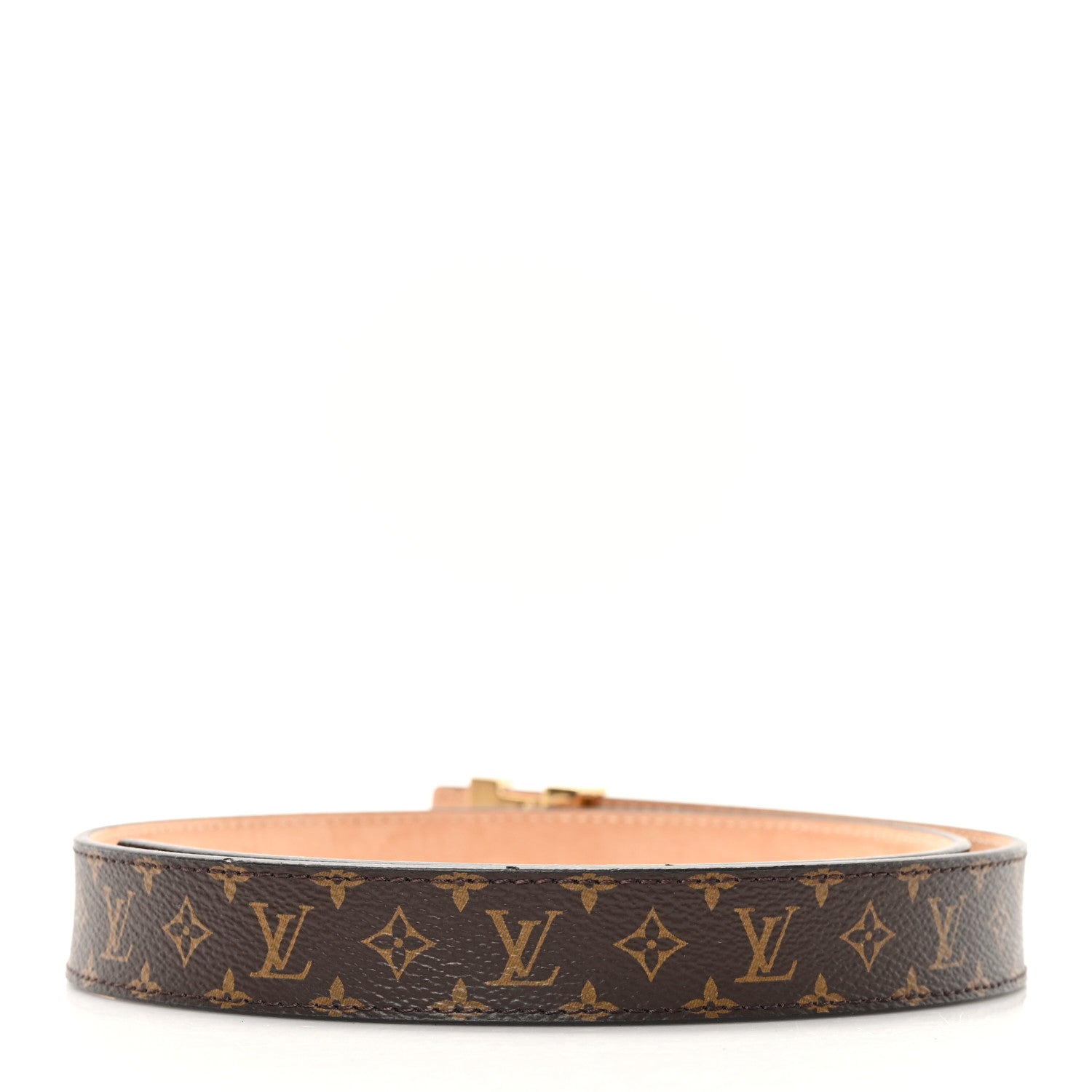 Louis Vuitton Mini Monogram 25mm LV Initiales Belt 85 34 75/30 2 of 4
