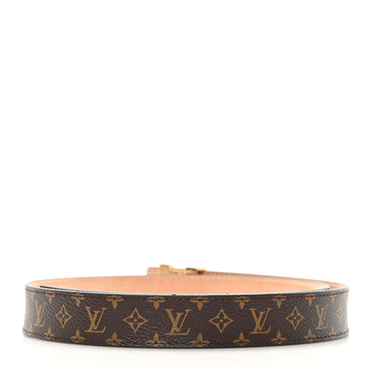 Louis Vuitton Mini Monogram 25mm LV Initiales Belt 85 34 75/30 2 of 4