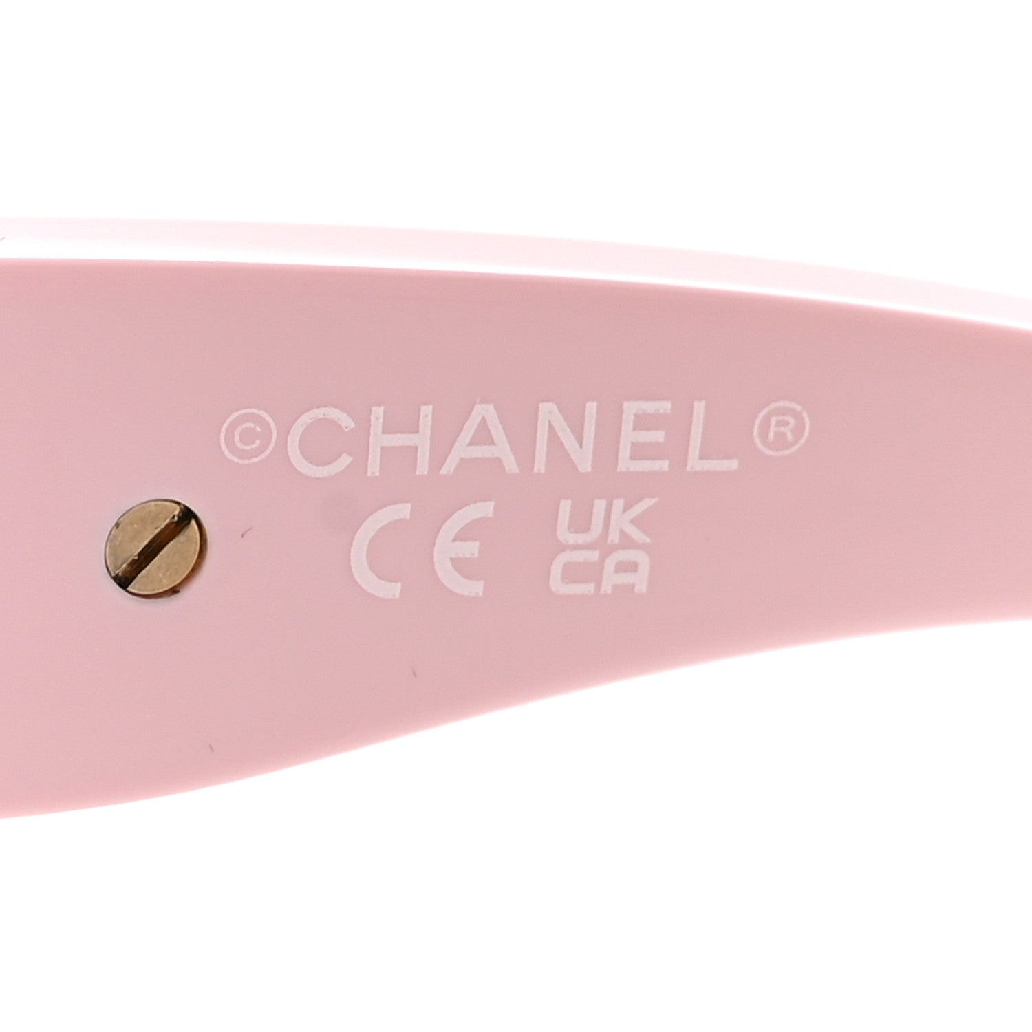 Chanel Acetate Crystal Folding Square Sunglasses 71692 Pink 5 of 8
