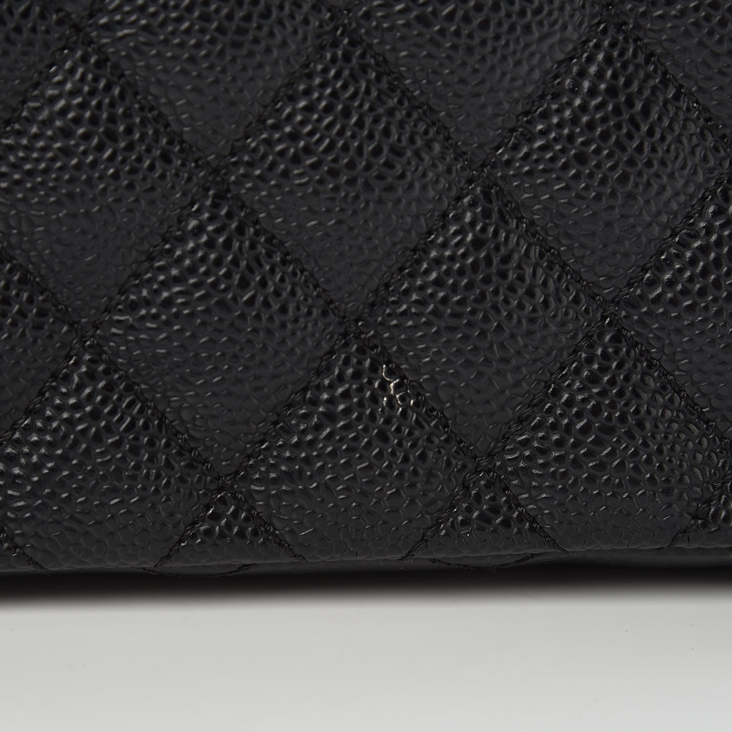 Chanel Caviar Quilted East West Flap Black 11 of 11