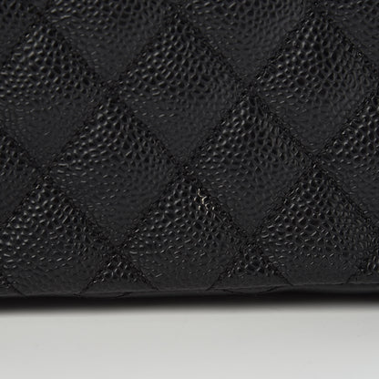 Chanel Caviar Quilted East West Flap Black 11 of 11