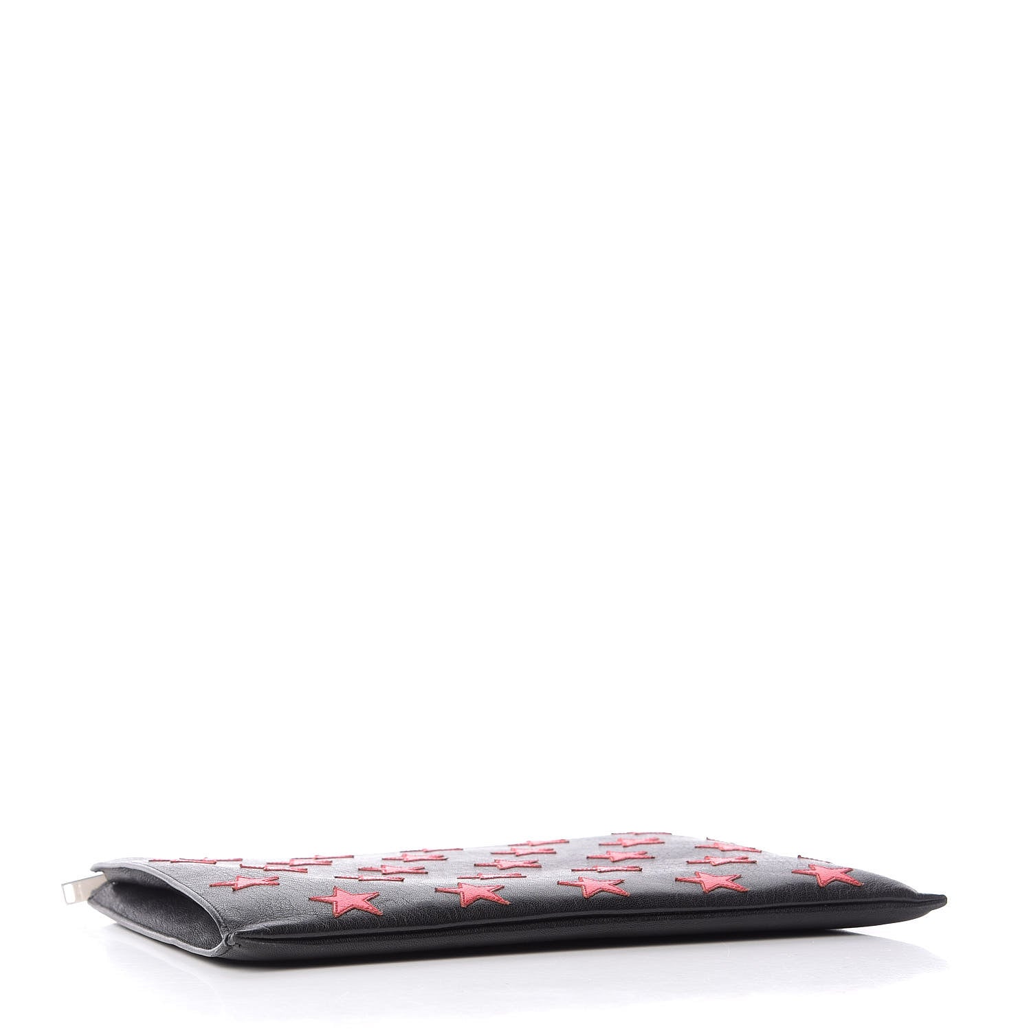 Saint Laurent Calfskin Star Rider iPad Pouch Black 4 of 10