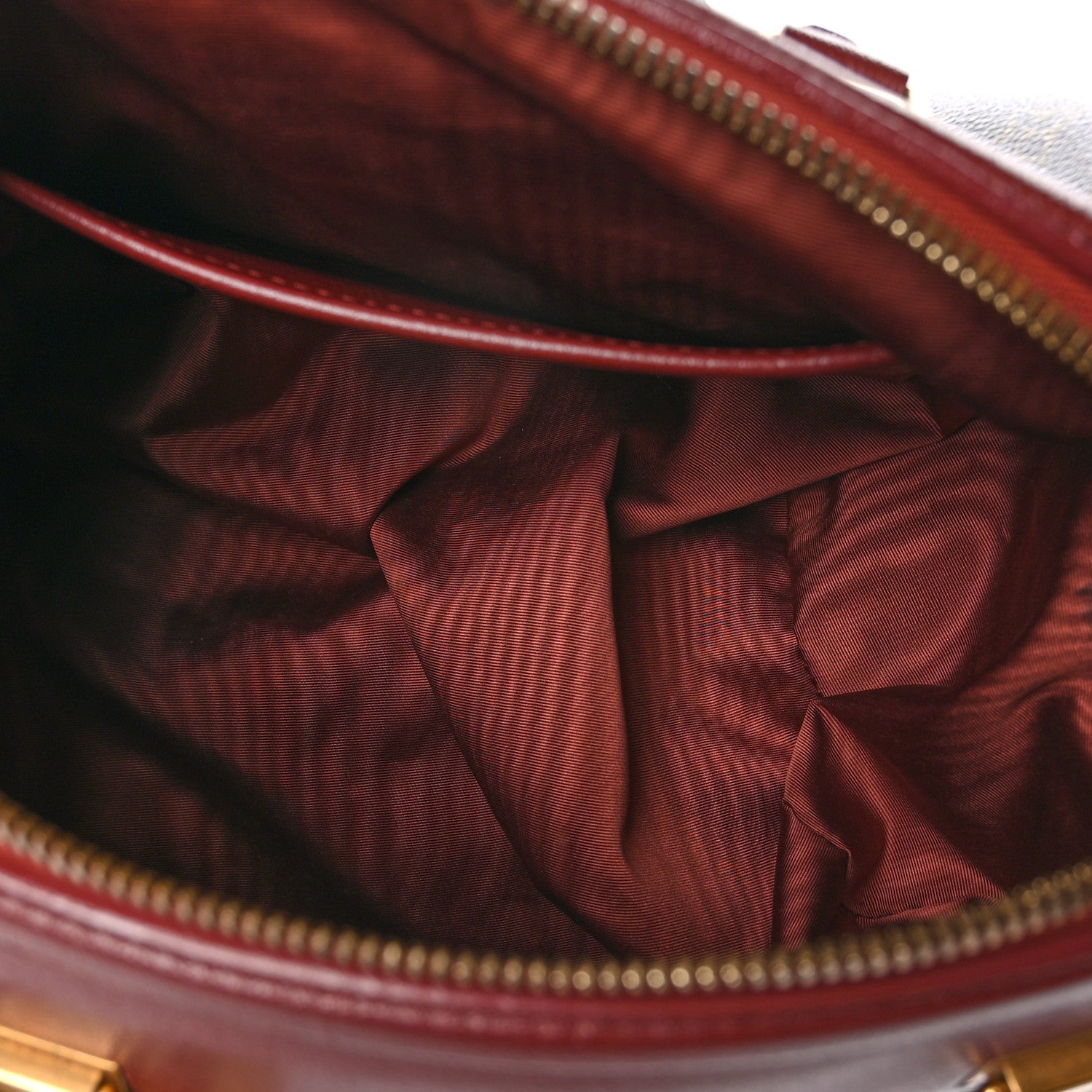 Louis Vuitton Monogram Golden Arrow Speedy Burgundy 5 of 11
