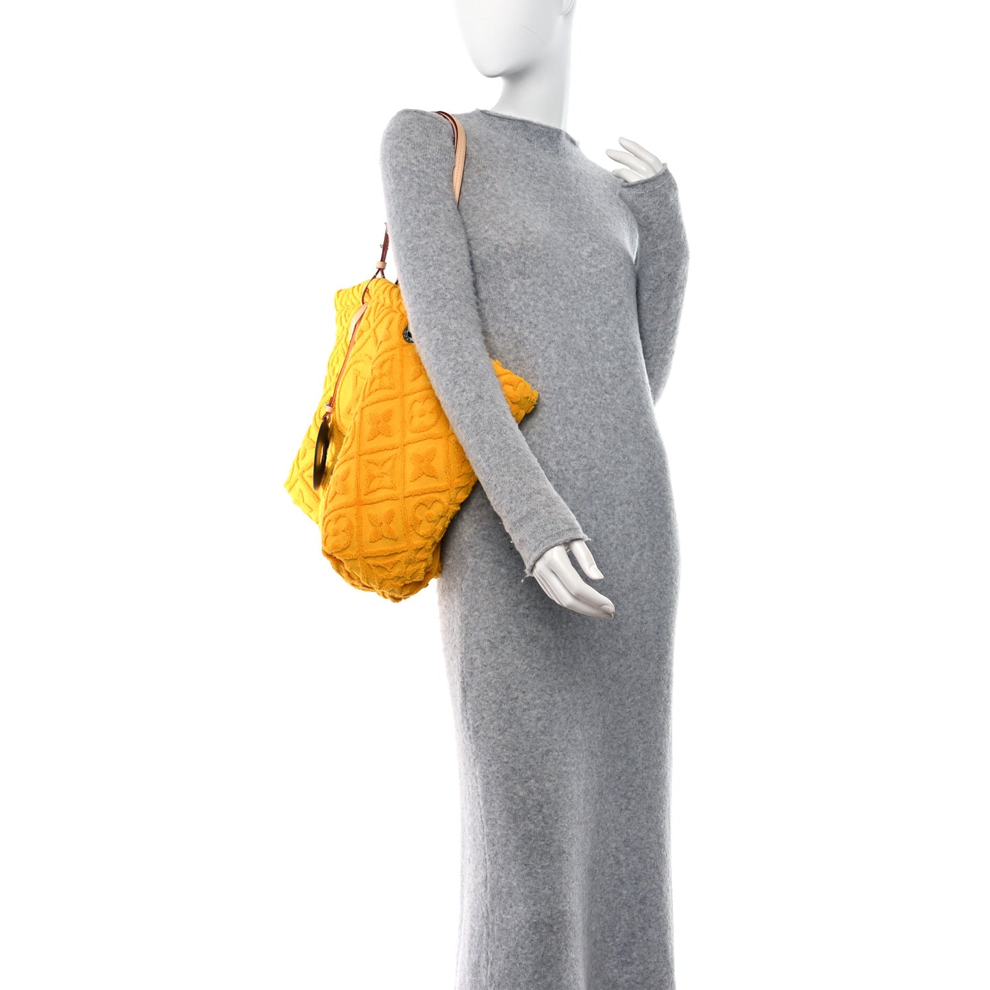 Terrycloth Monogram LVacation Tote Mangue