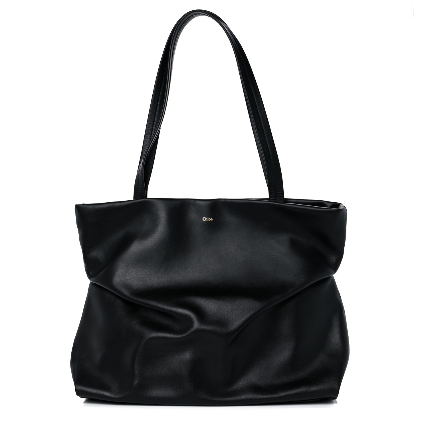 Chloe Calfskin Judy East West Tote Black 1 of 9
