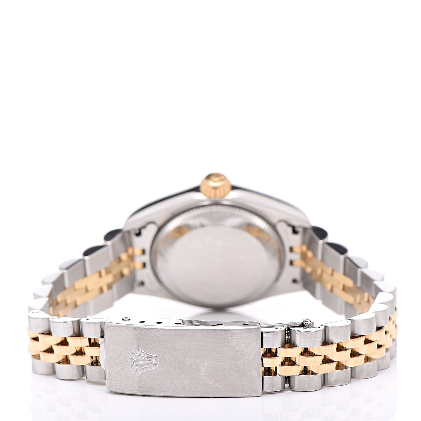 Stainless Steel 18K Yellow Gold 26mm Oyster Perpetual Datejust Watch Silver 79173