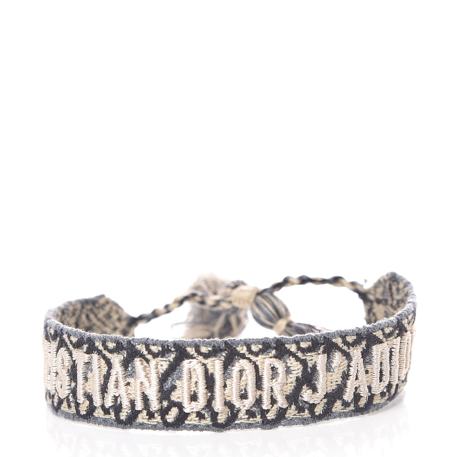Christian Dior Woven Cotton J'Adior Friendship Bracelet Set Navy 3 of 7