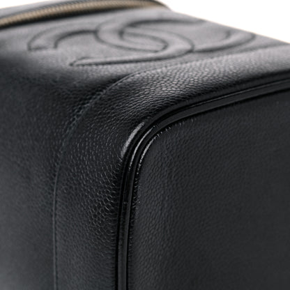 Chanel Caviar Vanity Cosmetic Case Black 12 of 17