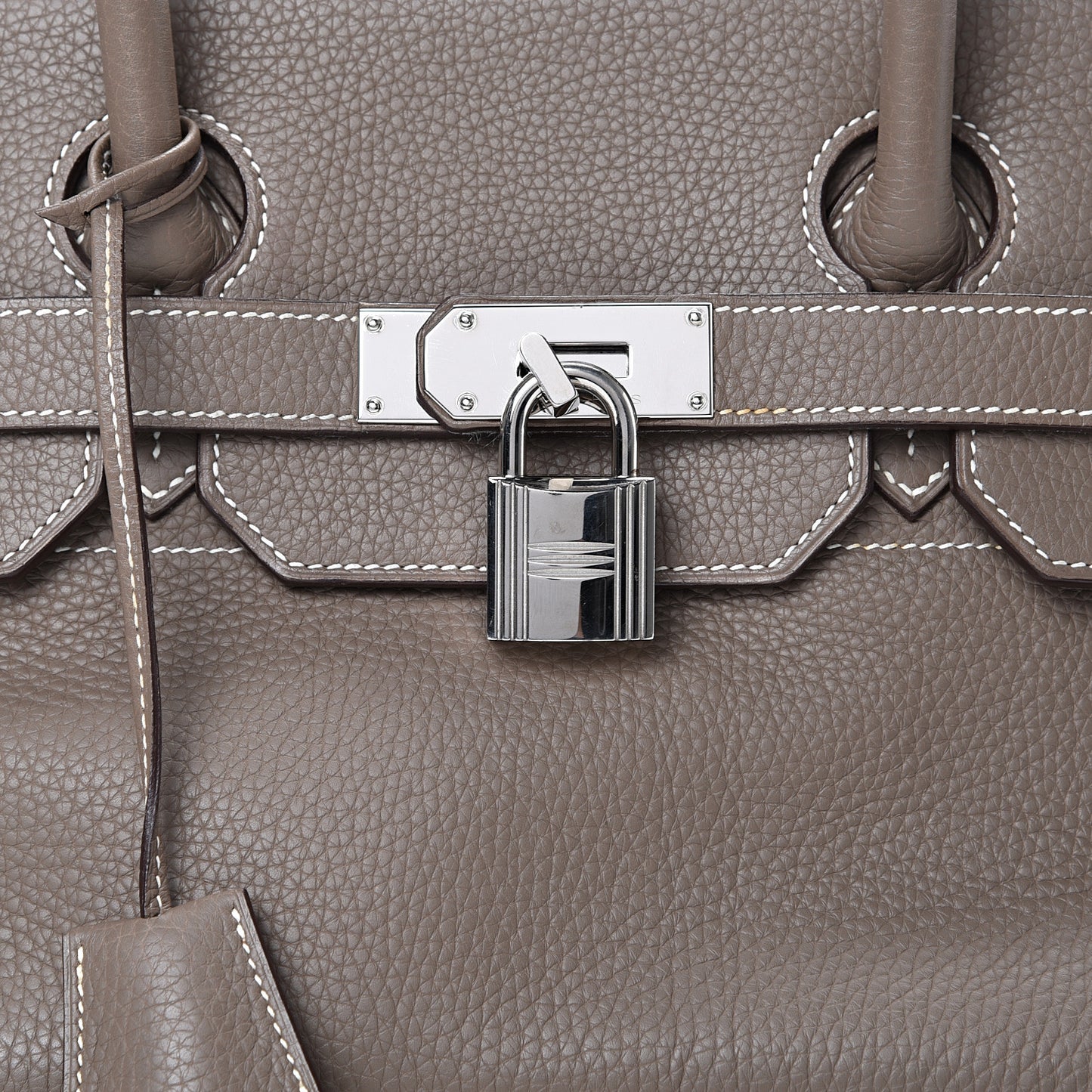 Taurillon Clemence JPG Birkin 42 Etoupe
