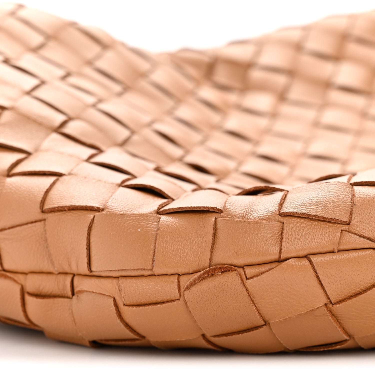 Bottega Veneta Nappa Intrecciato Teen Jodie Hobo Caramel 9 of 11