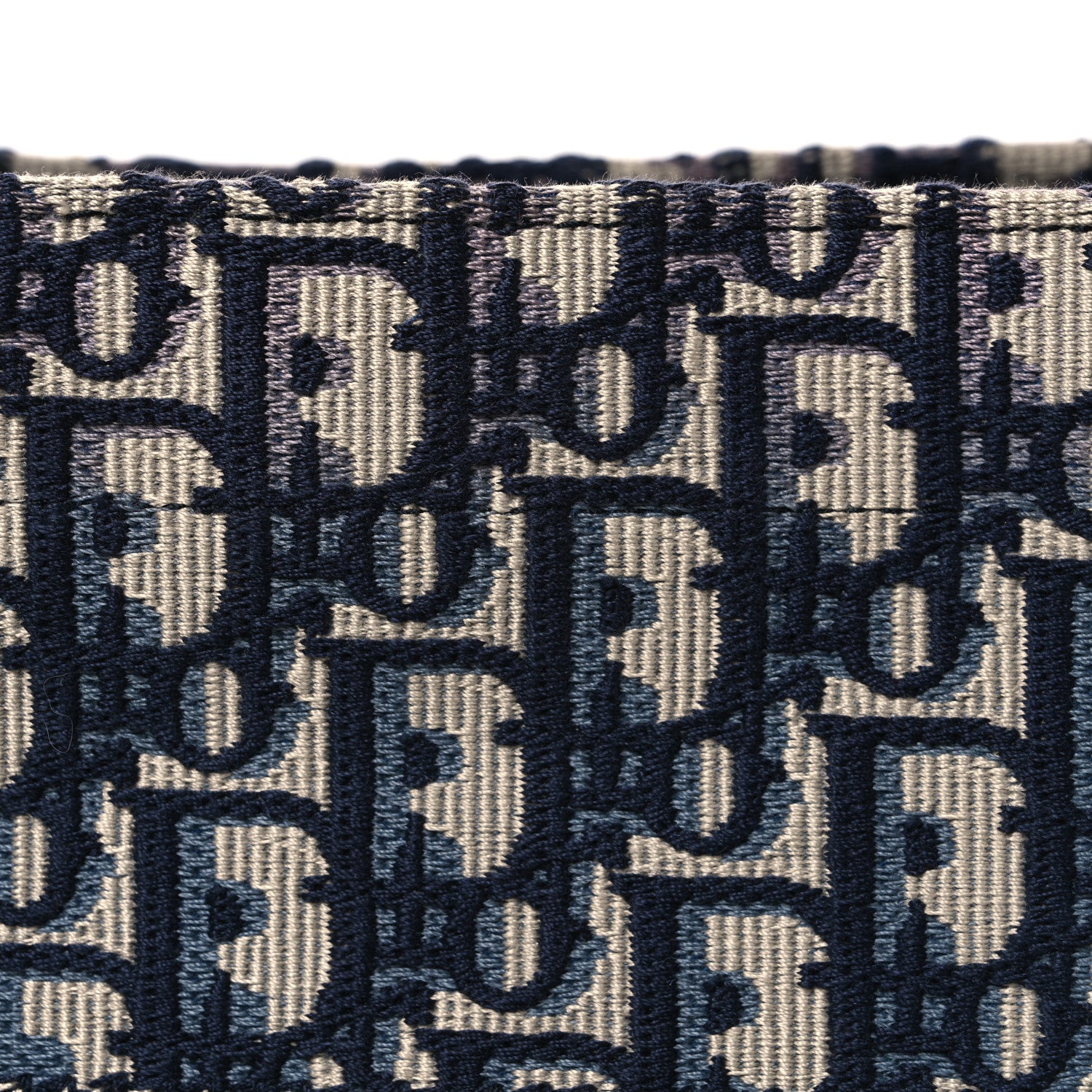 Christian Dior Oblique Medium Book Tote Blue Multicolor 8 of 10