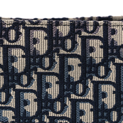 Christian Dior Oblique Medium Book Tote Blue Multicolor 8 of 10