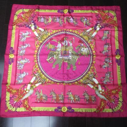 Hermes Silk Caparacons De La France Et De L inde Scarf 1 of 8
