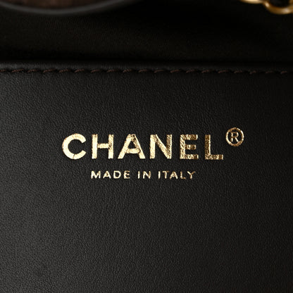 Chanel Suede Quilted Small Chanel 25 Handbag Dark Brown 6 of 11