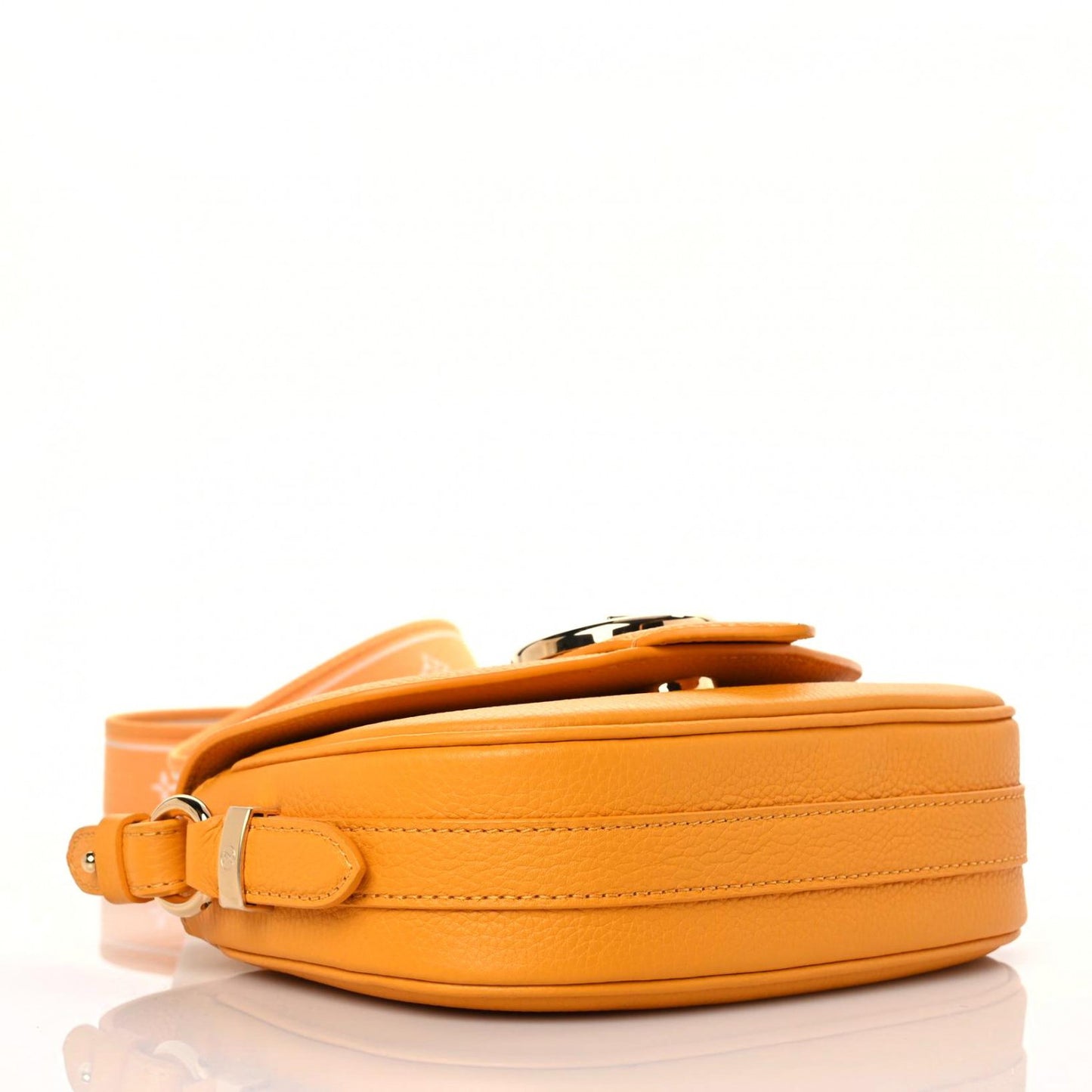 Grained Calfskin LV Pont 9 Soft PM Sunbeam