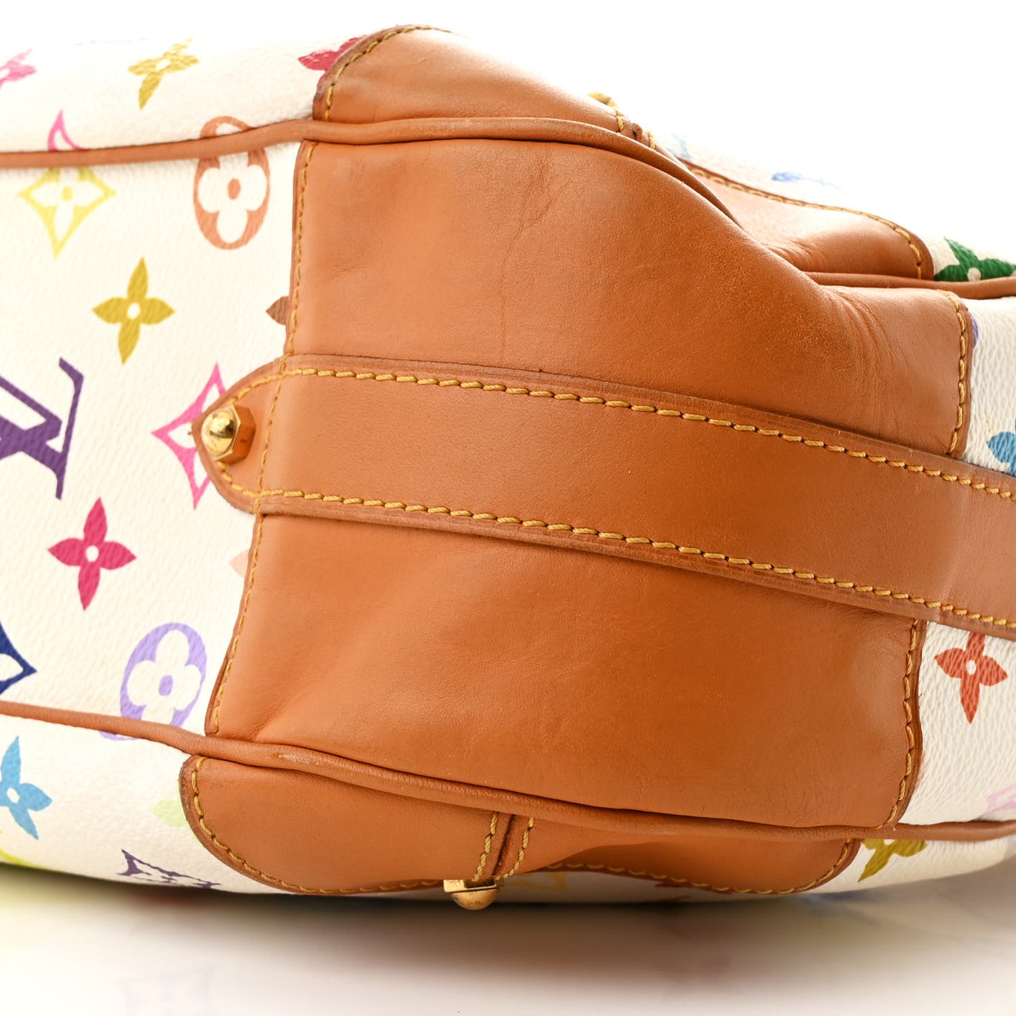 Monogram Multicolor Greta White