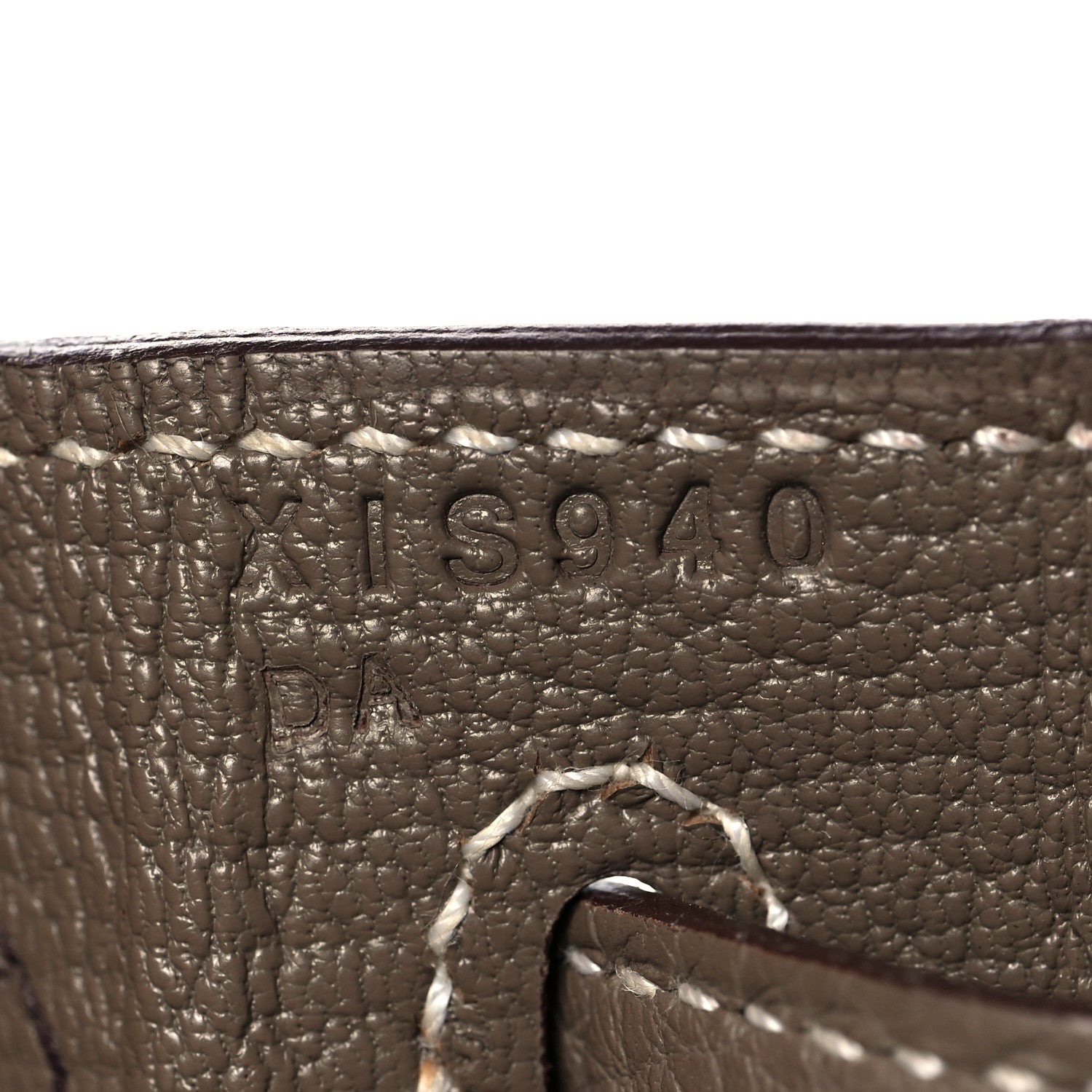 Hermes Togo Kelly Retourne 28 Etoupe 27 of 40