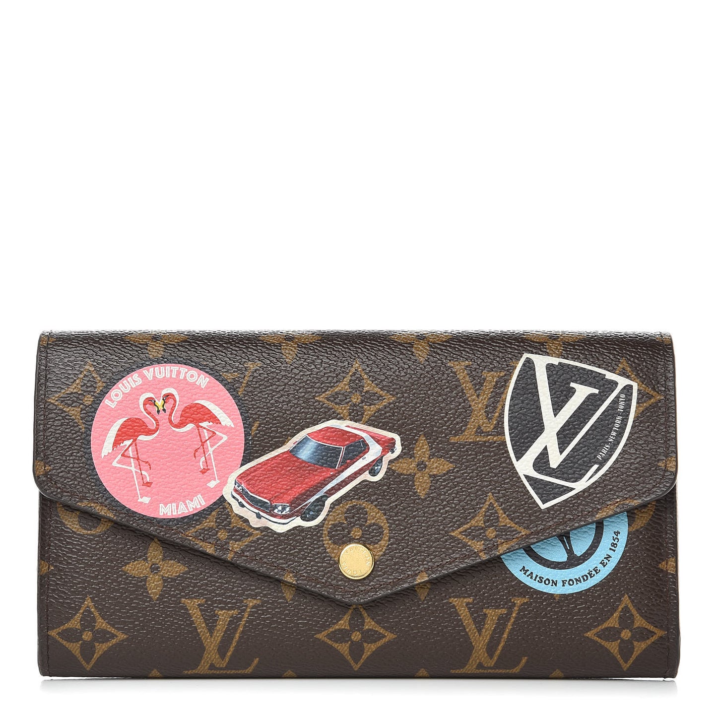Monogram World Tour Sarah Wallet