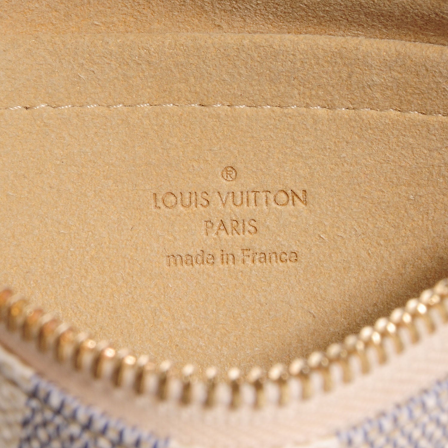 Louis Vuitton Damier Azur Pochette Milla MM 7 of 8