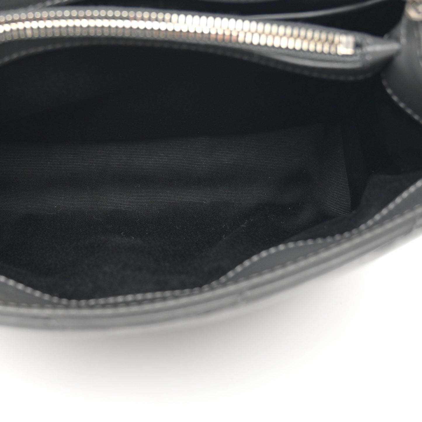 Calfskin Y Quilted Monogram Small Loulou Chain Satchel Grey Khaki