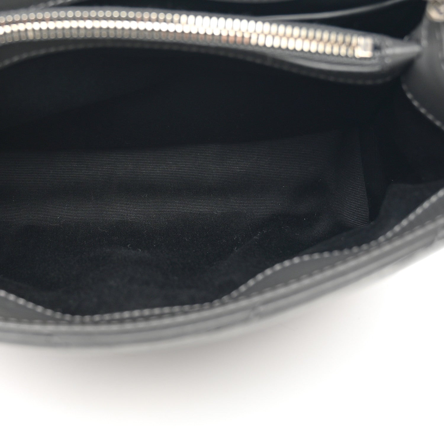 Saint Laurent Calfskin Y Quilted Monogram Small Loulou Chain Satchel Grey Khaki 6 of 11