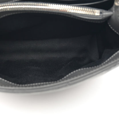 Saint Laurent Calfskin Y Quilted Monogram Small Loulou Chain Satchel Grey Khaki 6 of 11