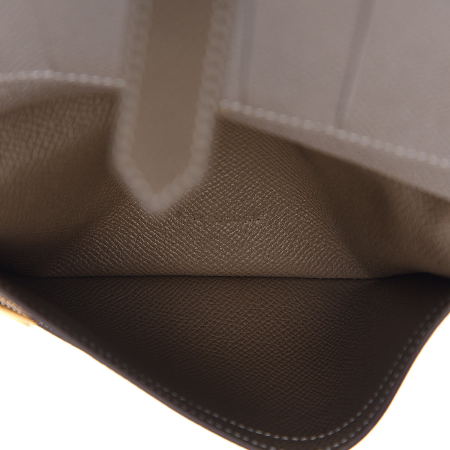 Hermes Epsom Bearn Gusset Wallet Etoupe 6 of 7