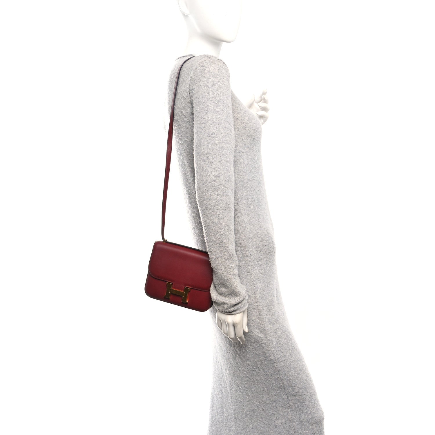 Hermes Swift Constance 18 Rouge H 2 of 12