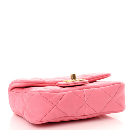 Chanel Lambskin Quilted Mini Funky Town Flap Pink 4 of 10