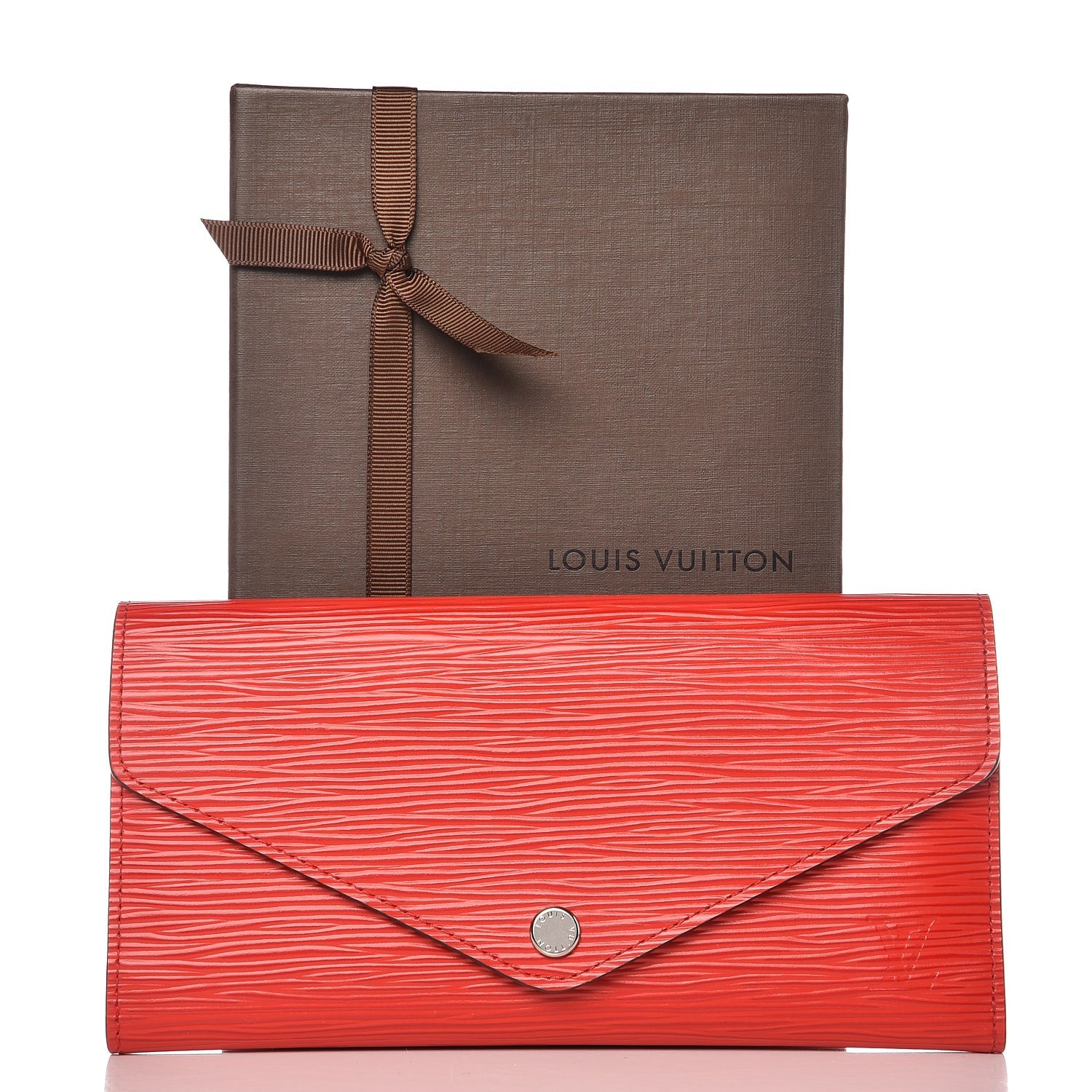 Louis Vuitton Epi Josephine Wallet Coquelicot Dune 8 of 8