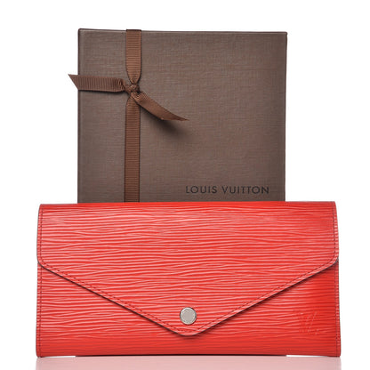 Louis Vuitton Epi Josephine Wallet Coquelicot Dune 8 of 8