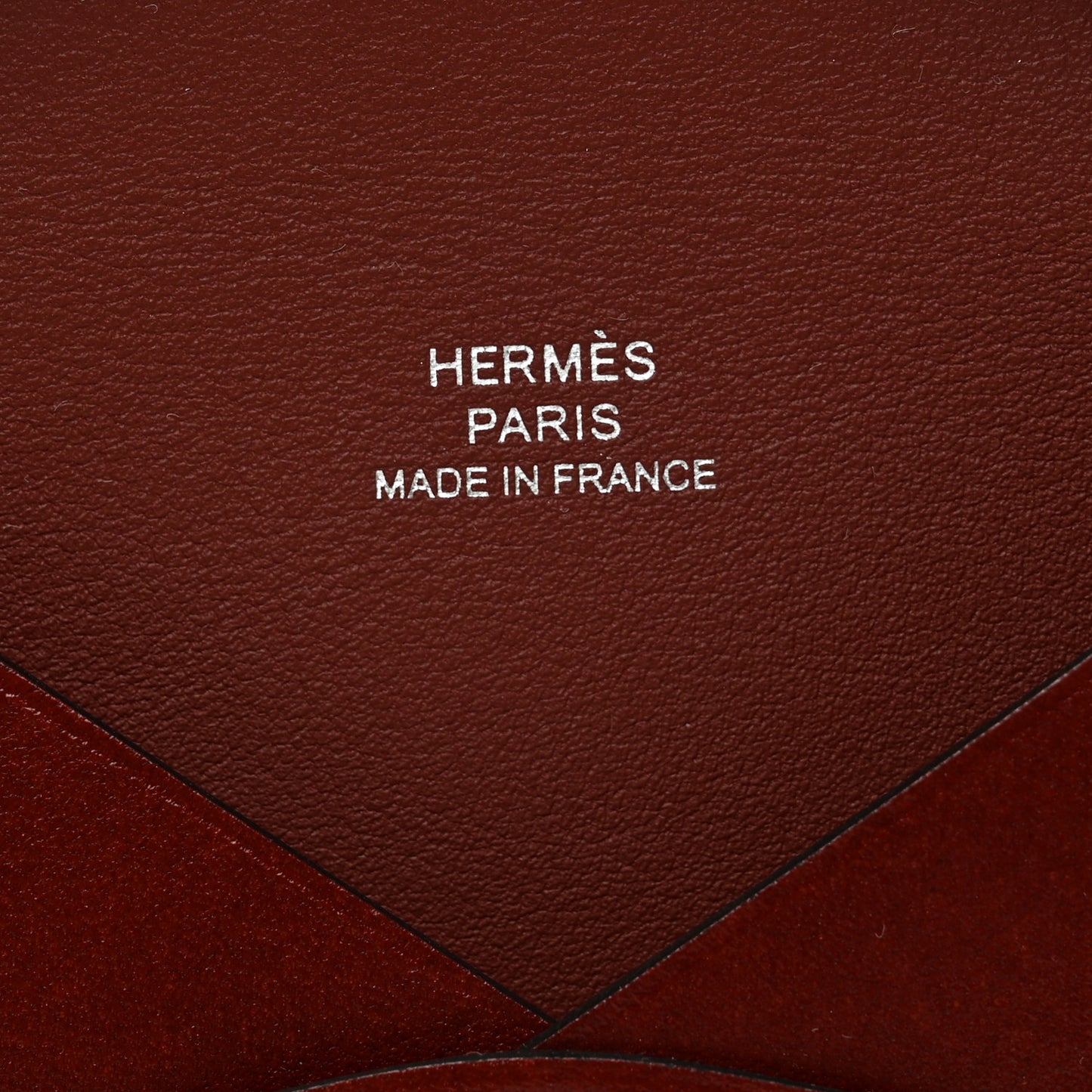 Box Calvi Card Case Rouge H
